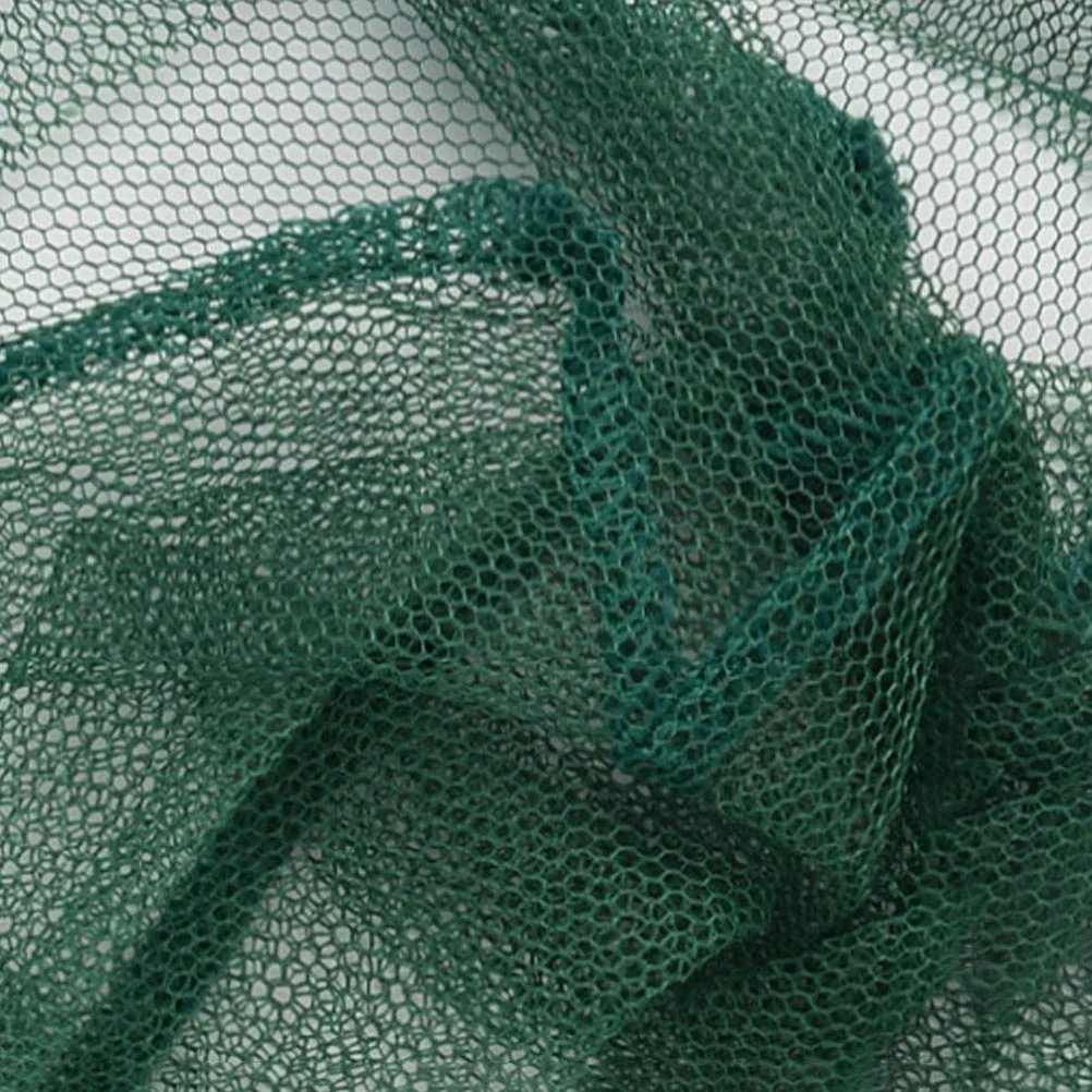 

2Pcs Large Fishing Net Tank Mesh Shell Nylon Child Portable Durable NonSlip H Fish Aquarium MultiUse Home Decor