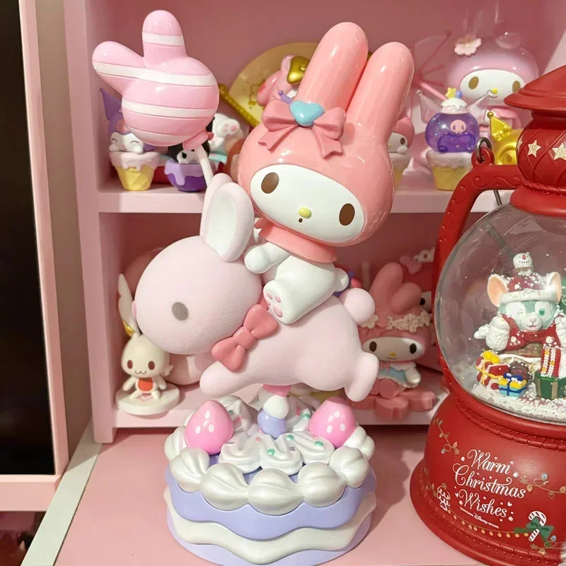 Originale Miniso Sanrio My Melody My Sweet Piano Figure Sweet Party Series modello in Pvc collezione di giocattoli decorazione regalo di compleanno per bambini