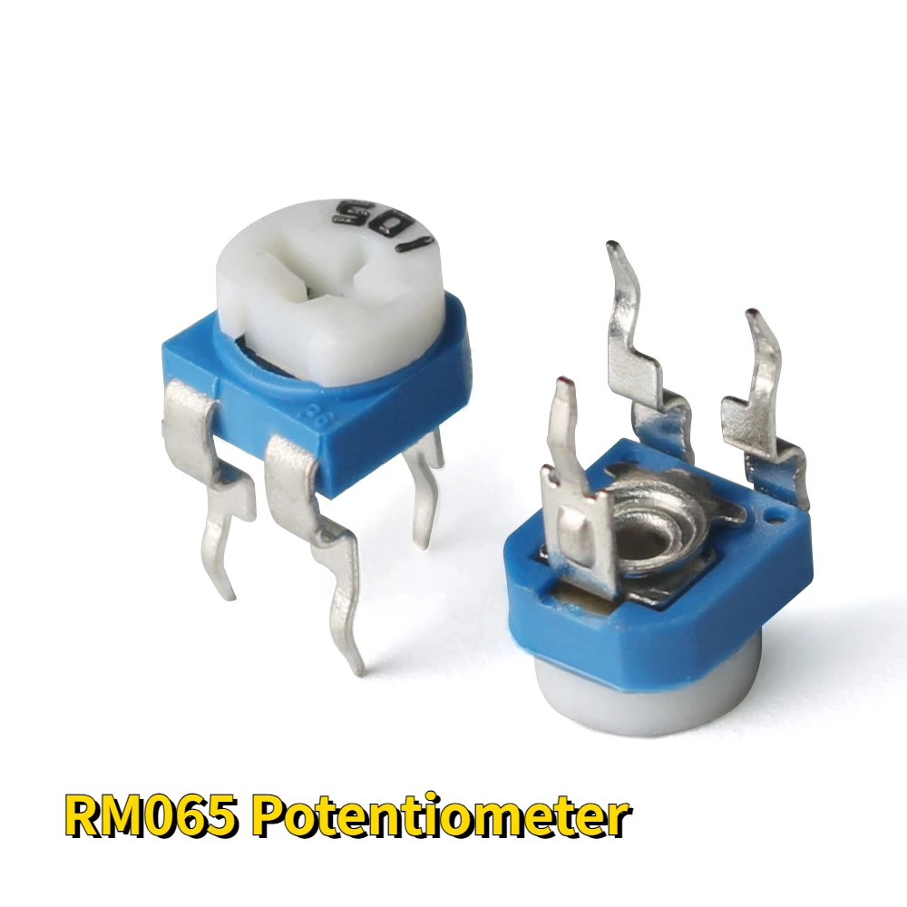 

20PCS RM065 RM-065 Trimpot Trimmer Potentiometer 100 200 500 1K 2K 5K 10K 20K 50K 100K 200K 500K 1M Ohm Variable Resistor