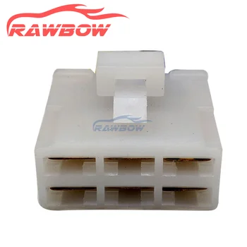 1/5/10 Set 6-poliger SPANNUNGSREGLER, GLEICHRICHTER, ANSCHLUSSSTECKER: KAWASAKI ZX600D, ZL600 ELIMINATOR 0090-665