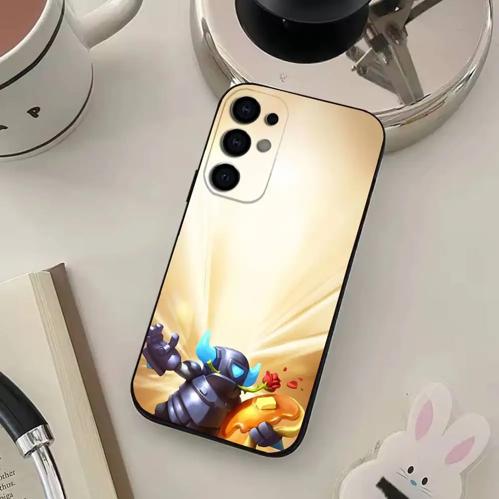 Чехол для телефона C-Clash Game R-Royale для Samsung S25, S24, S21, S22, S23, S30, Ultra, S20, Plus, мягкий силиконовый черный чехол