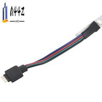 A44Z-5Pcs 5M RGB 300 5050 LED Flexible Light Strip Non-Waterproof DC12V