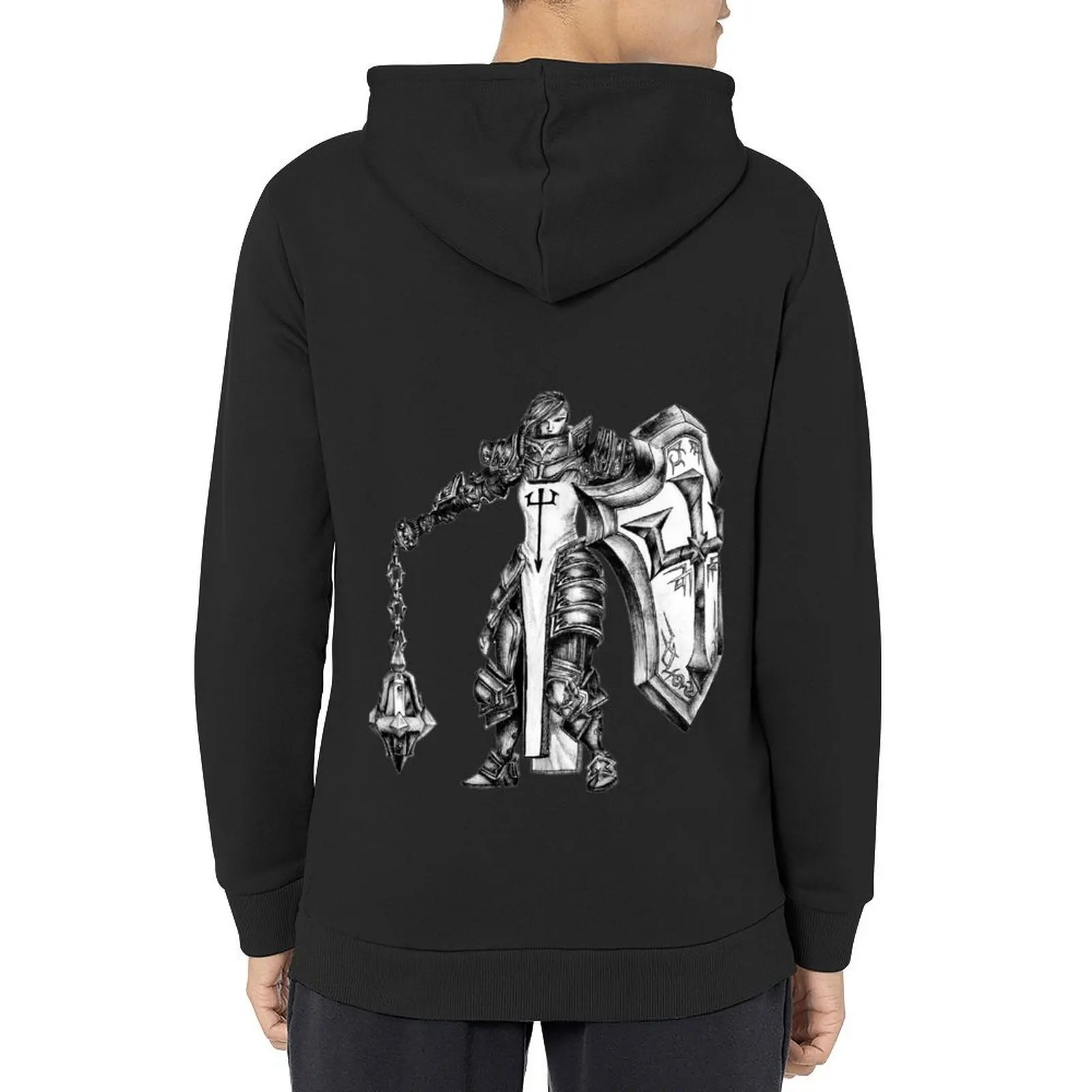 

Crusader Joh Hoodie graphic t shirts men korean clothes mens clothes autumn jacket men man hoodie