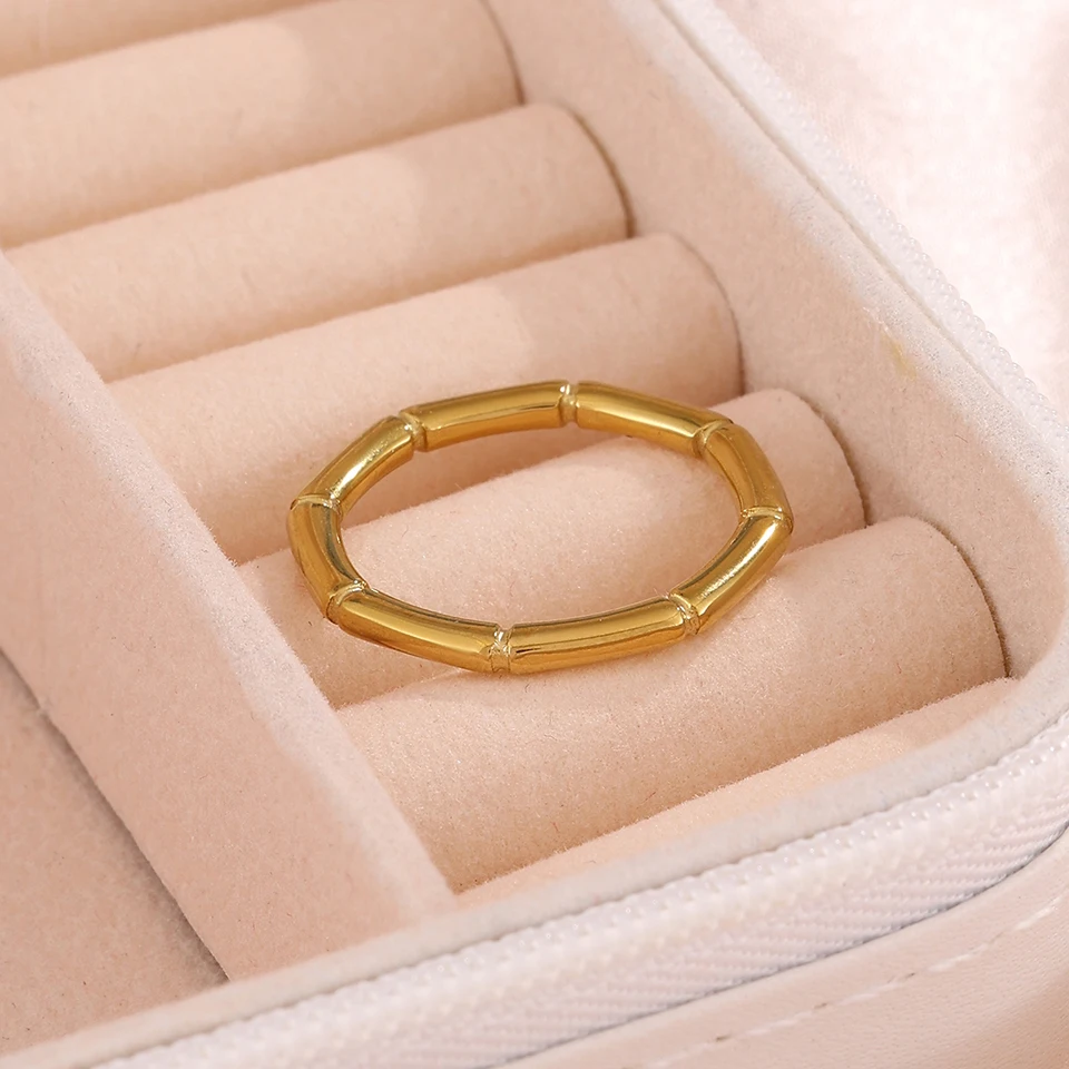 5pcs Women's Stackable Rings Set, Sparkling Zircon