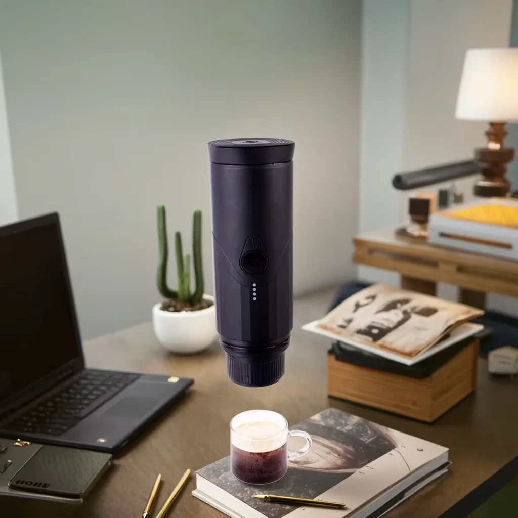 

Portable luxury coffee machinePortable Automatic TK03 Coffee Household Car Outdoor Use Accepts Capsules and Ground Coffee
