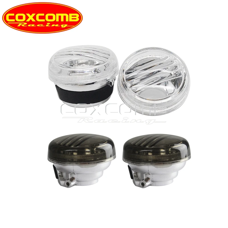 Motorcycle Cruiser Clear Smoke Turn Signal Lense For Suzuki Boulevard M109R C109R C1800R M50 C50 C90 Intruder Volusia VL800 1500