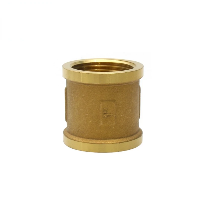 Factory Brass Water Pipe Fitting Female Socket Copper Plumbing Fittings Brass Pipe Fittings