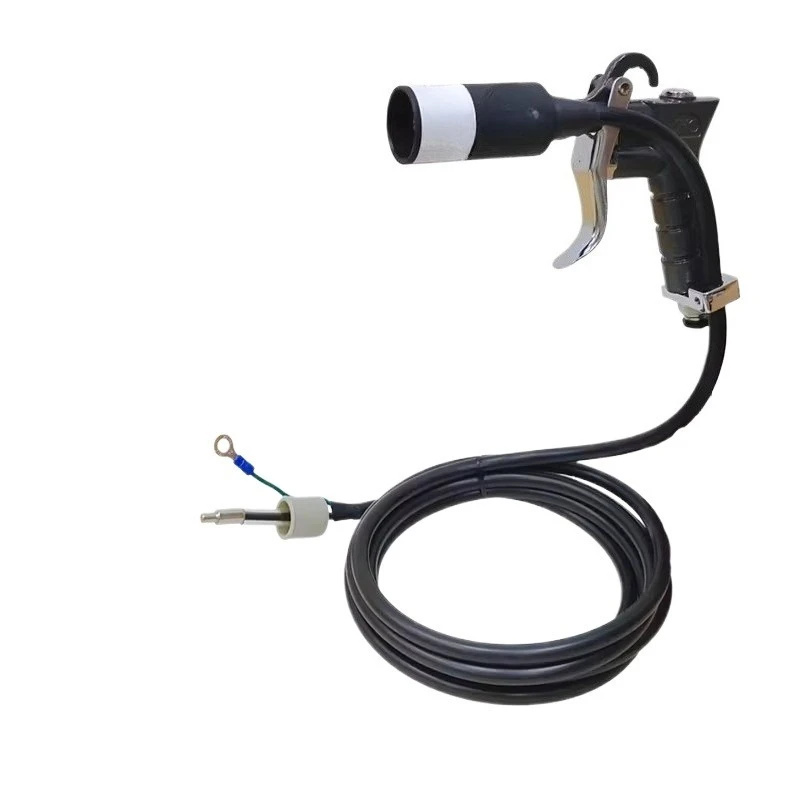 Anti-Static Ion Blower Gun, ZJ-302D Industrial Static Eliminator with 3m Shielded Cable & Duckbill Nozzle