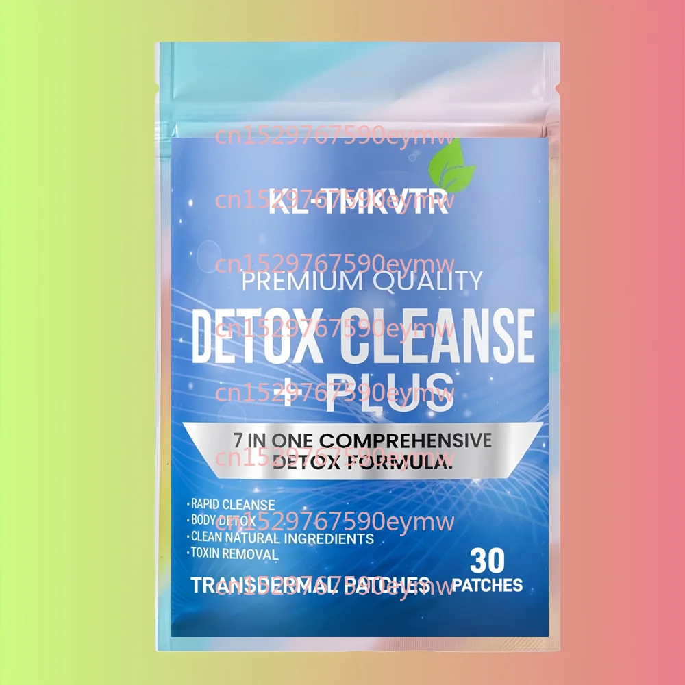 30 Patches Detox & Liver Cleanse Transdermal Patches All Natural Toxins Remover, Healthy Cleansing Support for Liver