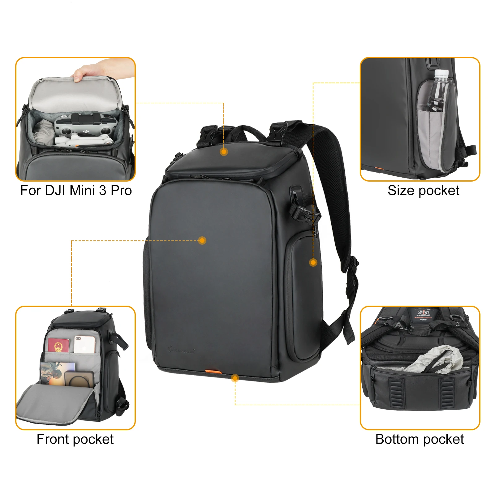 Besnfoto - Bolsa de Cámara Ant - Drone Camera Waterproof reseña y precio