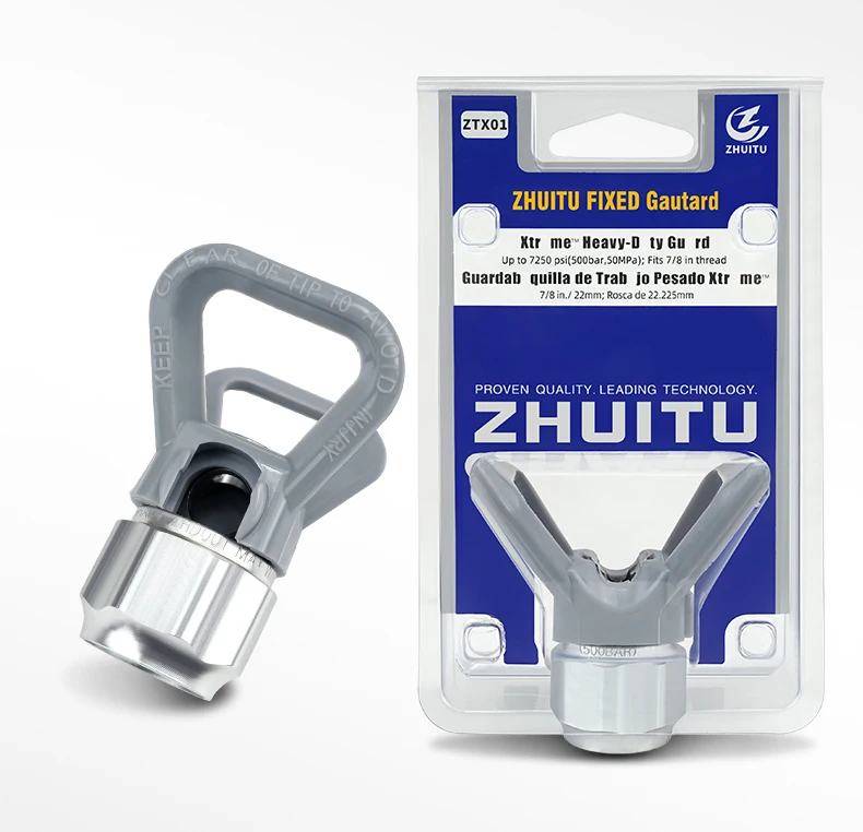 Airless Farbspritzpistole Flachdüsen-Schutzkappe Airless Düsenschutz Universeller Halter Sprühmaschinen-Düse Spritzpistolen-Zubehör – Detail 5