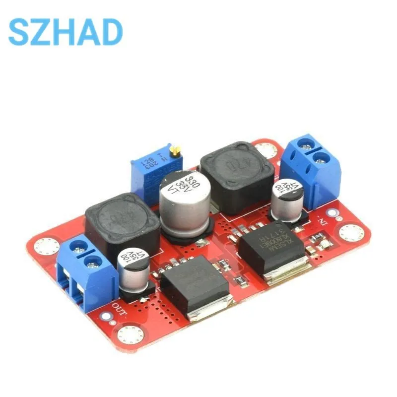 LM2577S To LM2596S Dual-chip Automatic Converter DC Solar Buck-boost Voltage Module High-power Adjustable Vehicle Power Module