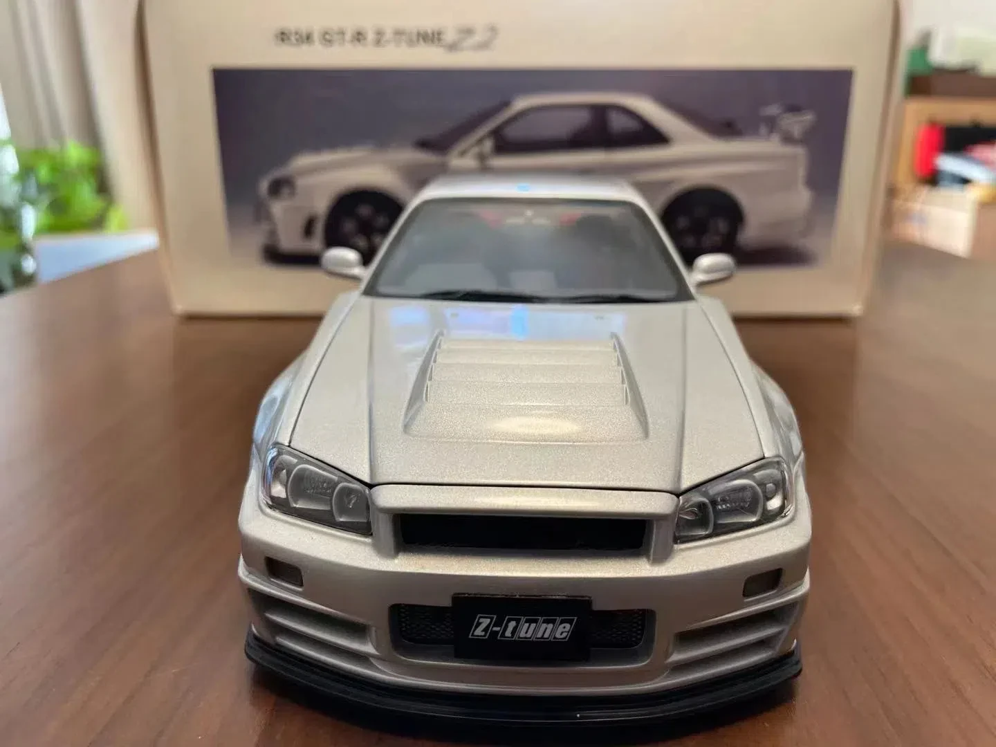 Autoart 1:18 R34 Z Tune Skyline JDM Simulation Limited Edition All Open Alloy Metal Static Car Model Toy Gift