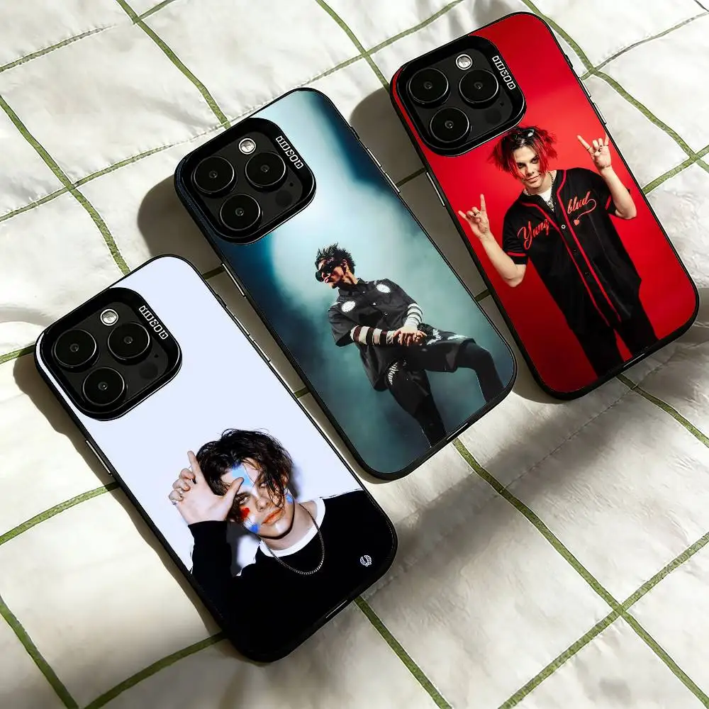 

Yungblud Lowlife Phone Case For iPhone 17,16,15,14,13,12,11 Plus,Pro Max,XS,Colorful Silver Phone case Funda Cover