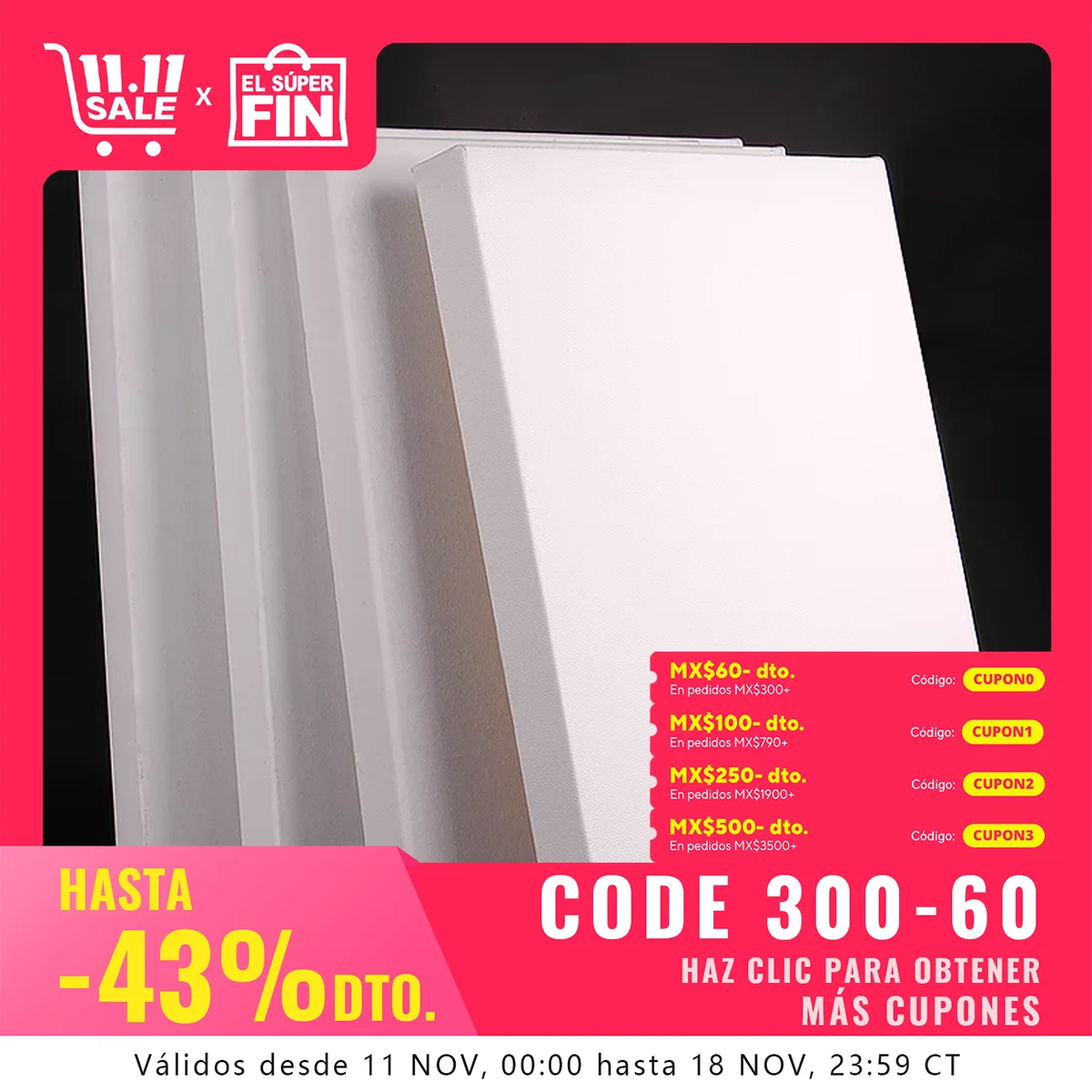 Canva canvas art White various sizes canvas painting board, suitable for oil painting, watercolor, Gouache, acrylic, art supplies, stretched canvas, children, adult, professional