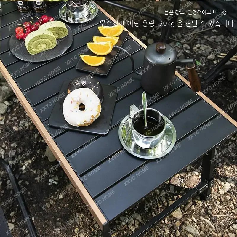 Lohascamping Camping Aluminum alloy IGT Table  BBQ Grill Table Folding Removable for Outdoor Picnic Backpacking FishingTable