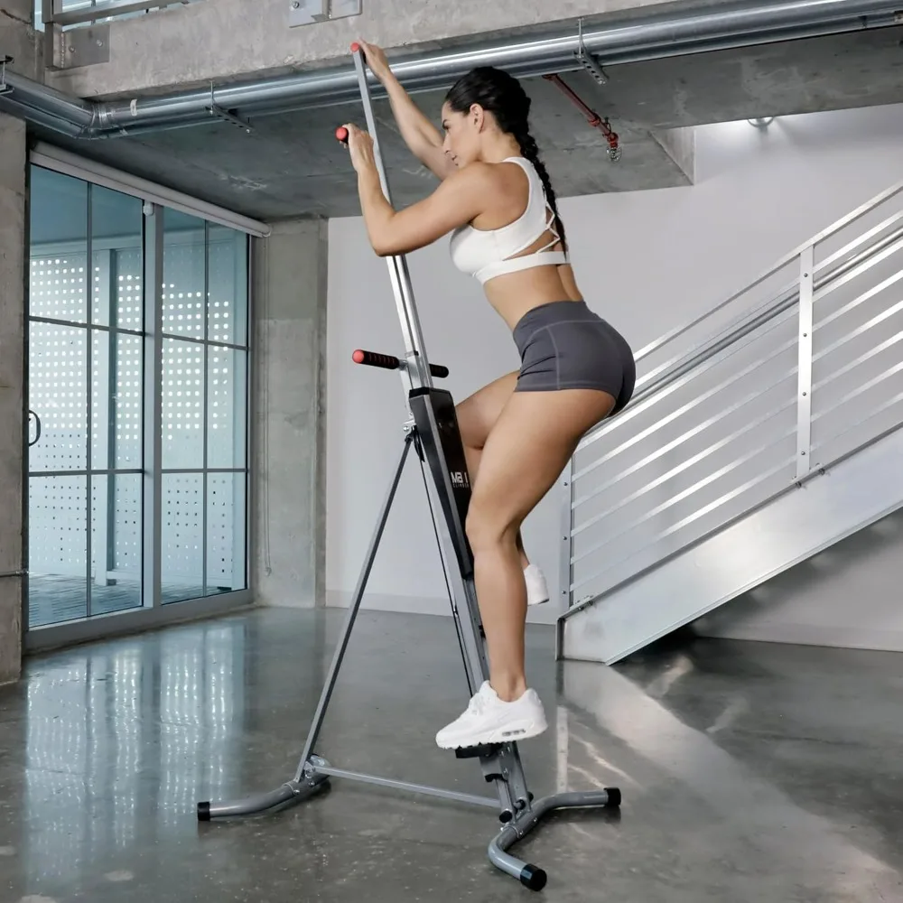 Vertical Climber Provides an Adjustable Platform to Target Power, Strength and Endurance Training for a Full-Body Workout