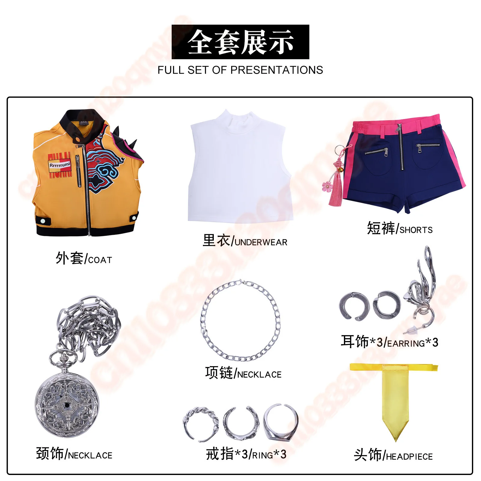 Rumi Zoey Mira Kpop 코스프레 의상 악마 헌터 Huntrix 할로윈과 카니발 파티를위한 여성 아이돌 의상