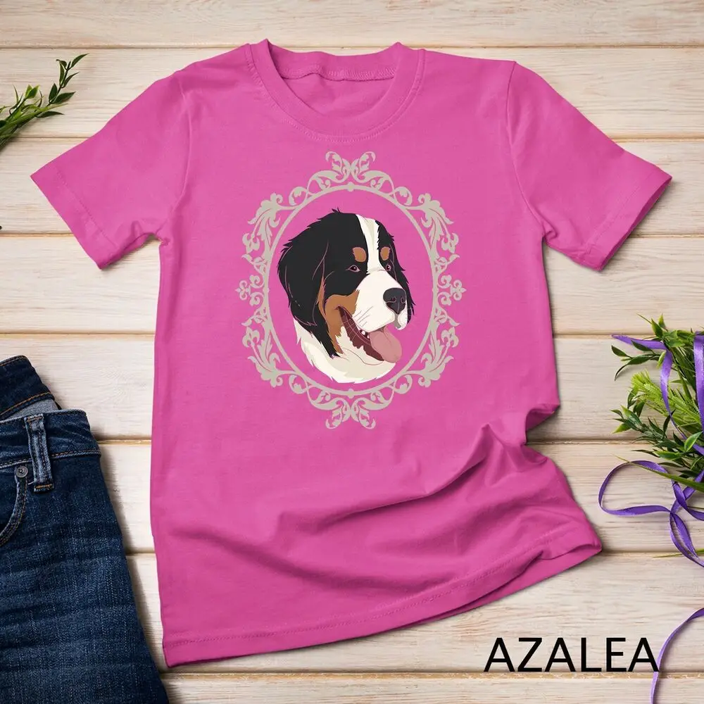 Vintage Pet Dog Lover Bernese Mountain Dog Unisex T-shirt