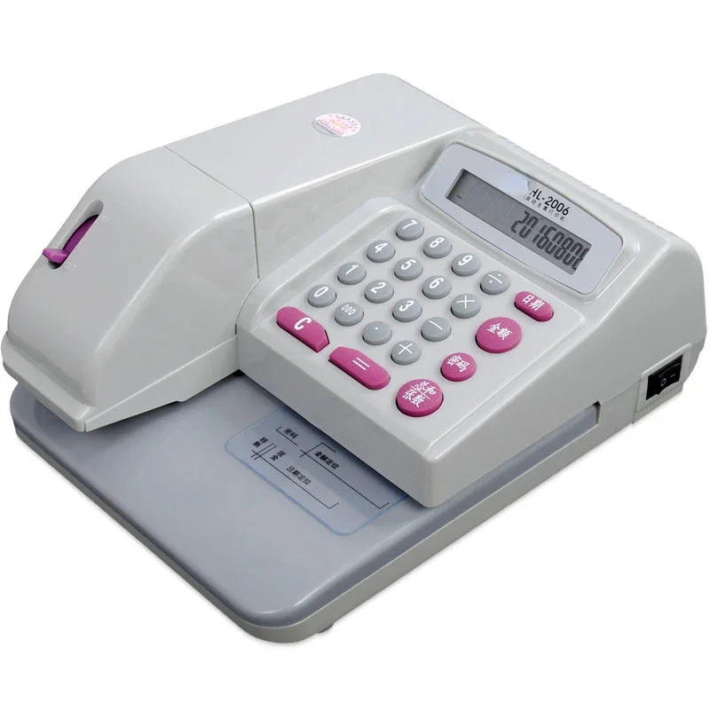 Check Printer Hl2006  Machine Typewriter New Edition Bank Financial Amount Dedicated