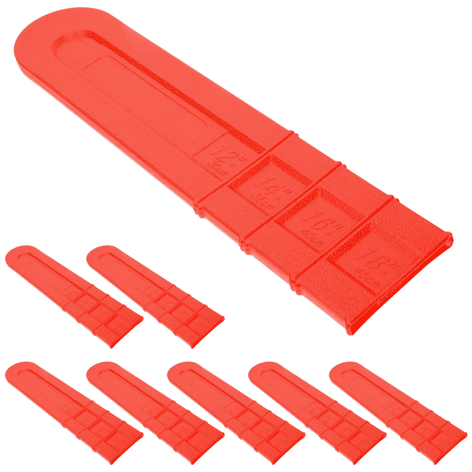 

8 Pcs Guide Cover Chainsaw Protective Sleeve Protector Household Case Scabbard Guard Plastic
