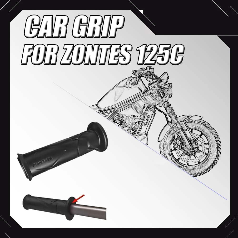 

FIT For ZONTES 125C C125 125 C Motorcycle Original Grip Throttle Grip ZONTES 125C Special Grip Handle