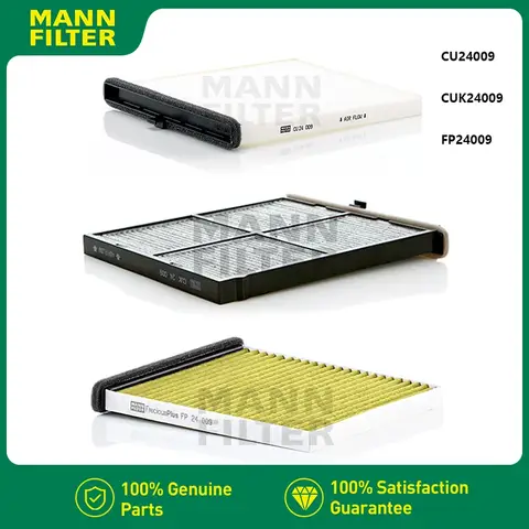 MANNFILTER CU24009/CUK24009/FP24009 Cabin Air Filter Fit MAZDA 3 CX-5 CX-4 Atenza MAZDA CX-8 KD4561J6X 9A KD45-61-J6X GV9B61J6X