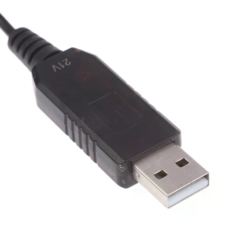 USB 5V To 21V Boost Charging Cable USB Power Boost Line DC 21V Interface Lithium Battery Charger Adapter