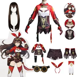 Genshin Impact Amber Cosplay Costume Jumpsuit Outfits Halloween Carnival Suit