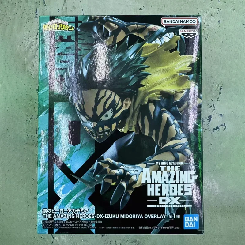 

[Original Genuine] In Stock Bandai Banpresto My Hero Academia The Amazing Heroes-DX Izuku Midoriya Overlay Anime Figure Model
