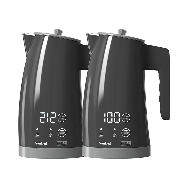 

High End Design Multi Color Option1.25 Liter Stainless Steel Fully Automatic Cordless Electric Water Kettle for Home Travel Use