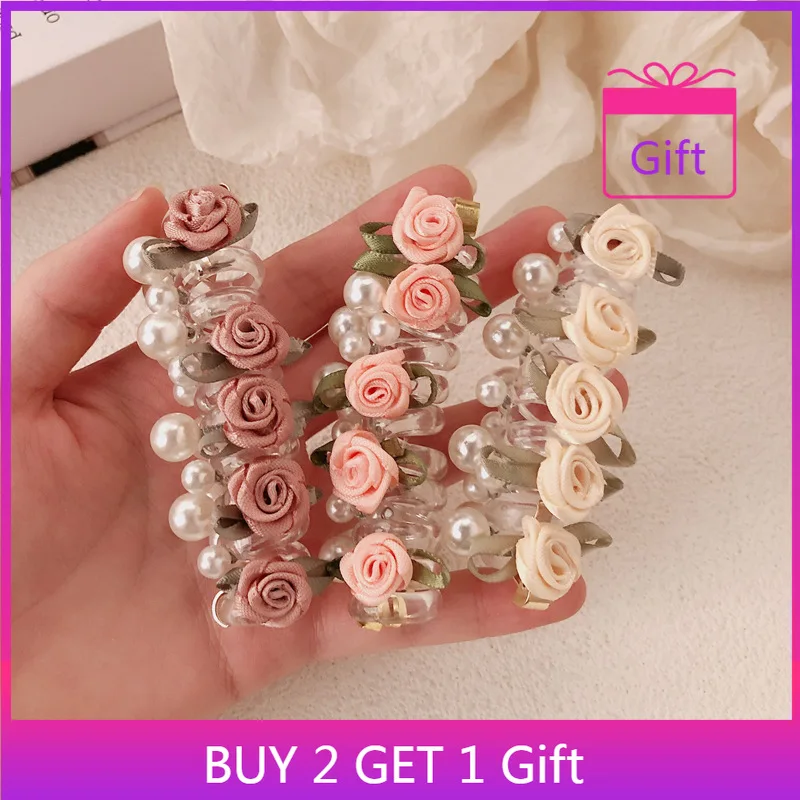 

Регулируемая резинка для волос, новинка 2025, жемчужный дизайн в виде бабочки для пузырьковых хвостиков, высокая эластичность, аксессуар для волос без зацепок