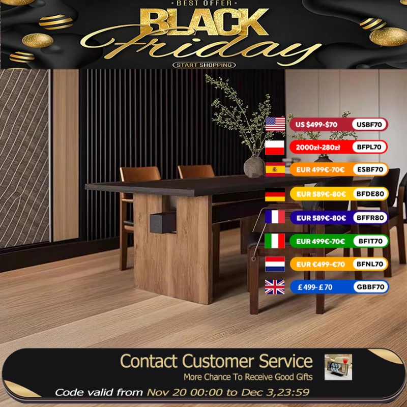 

Italian Design Wooden Dining Tables Luxury Party Event Living Room Dining Tables Home Center Mesas De Comedor Home Furniture