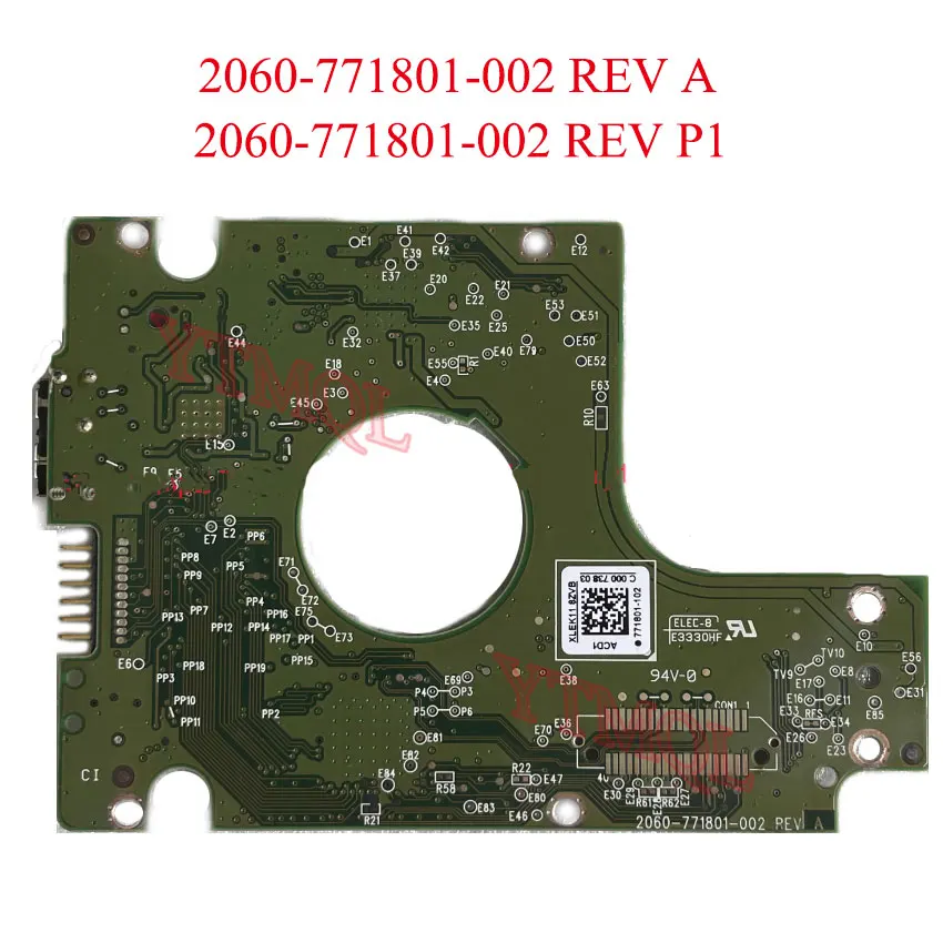 1PCS WD HDD PCB USB 3.0 2060-771801-002 REV A REV P1 Portable storage device circuit board