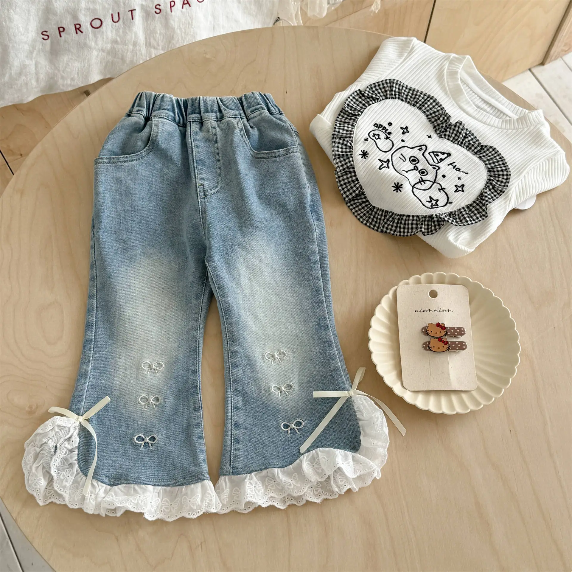 Girls Denim Pants S… - image