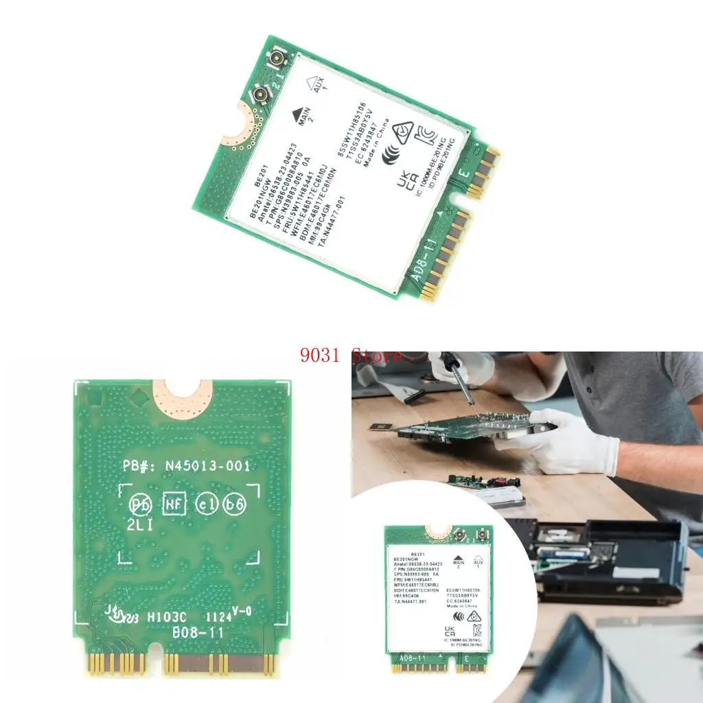 

E201NGW WiFi 7 CNVIO3 Беспроводные карты Адаптер Bluetooth-совместимый 5,4 5800 Мбит / с