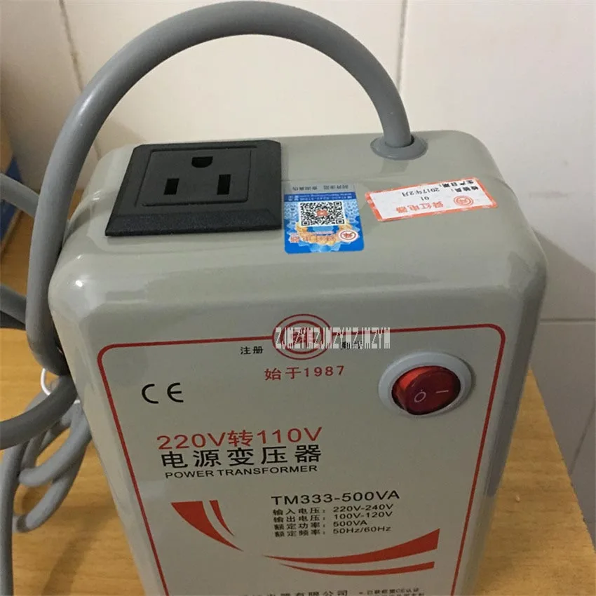 TM333-500VA Transformer 110V to 220V Household Transformer Appliances Voltage Power Converter 500W 50-60Hz Hot Sale