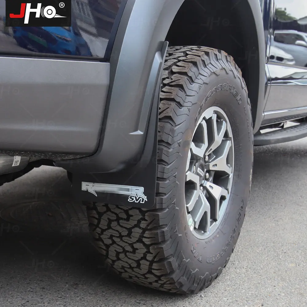 JHO Mudguard Mud Flaps Splash Guards  For Ford F150 Raptor 2022 2023 Car Exterior Accessories