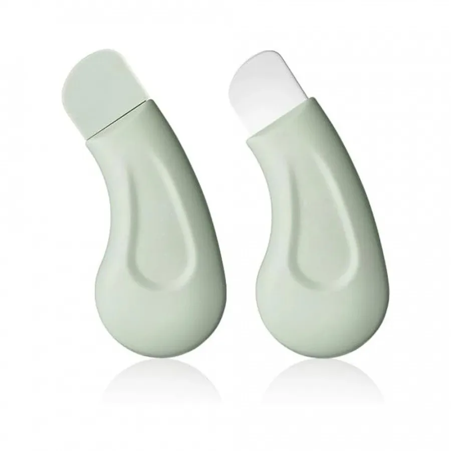 2pc Plastic Acne Remover, Small Silicone Facial Cleanser with Acne and Dead Skin Cleaning Spatula