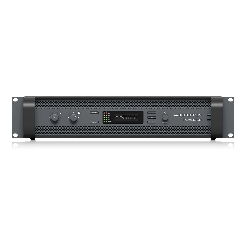 2026 SELL Lab.gruppen PDX3000 Amplificadores de Potencia de 2 Canales para Altavoces, Subwoofer de Audio de 18 Pulgadas, Amplificadores de Potencia de 3000 Watts para Escenario