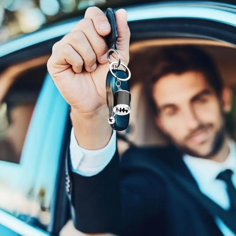 Shift Sleutelhanger Auto Hanger Zesversnellingsbak Handgeschakelde Versnellingspook Sleutelhanger Auto Terugleggen Metalen 