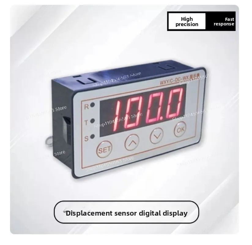 Digital Display Meter for Displacement & Angle Sensor Potentiometer Signal Indicator