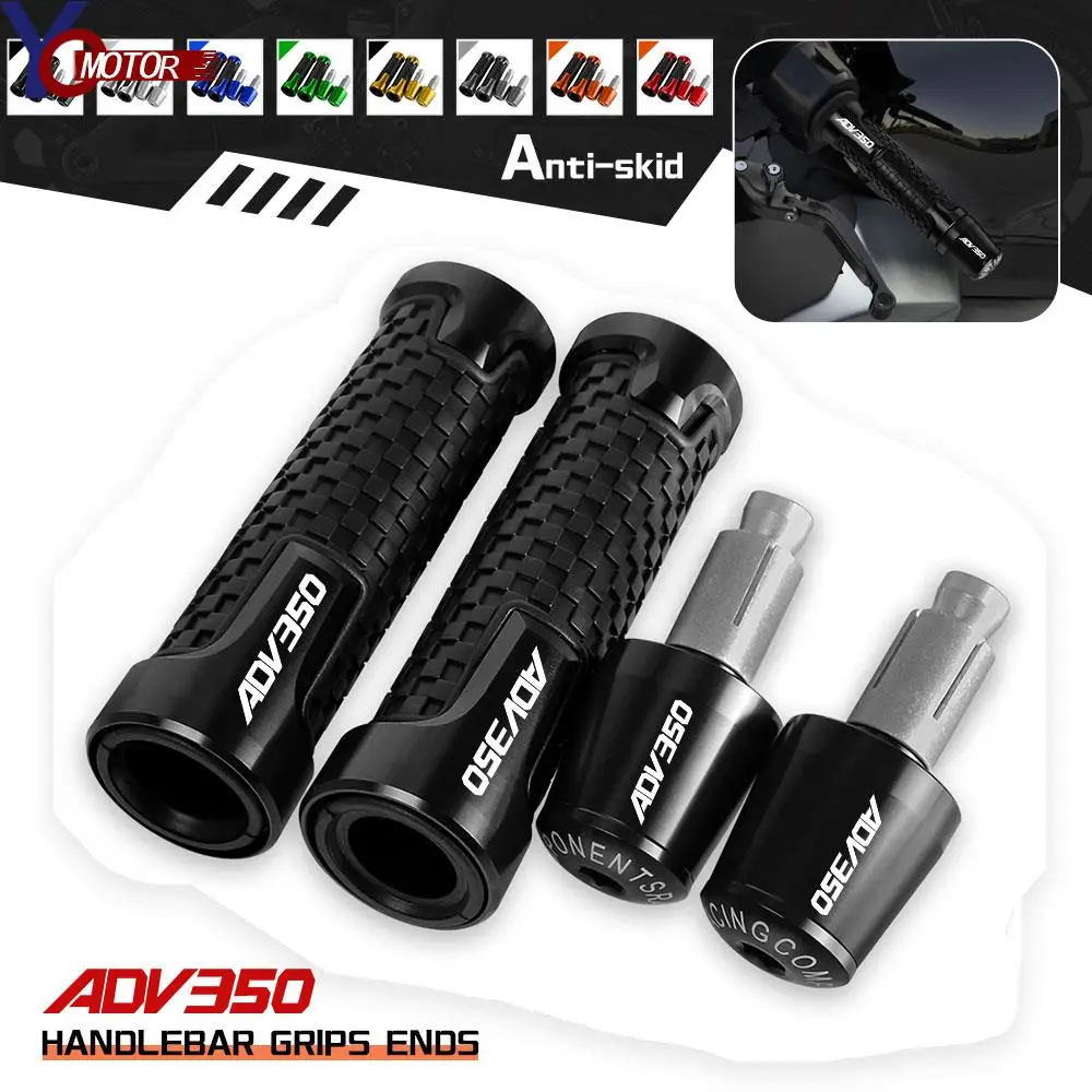 

FOR HONDA ADV 350 2019 2020 2021 2022 2023 ADV350 Motorcycle Accessories Handlebar Grips Handle Bar Ends Plug CNC Aluminum Parts