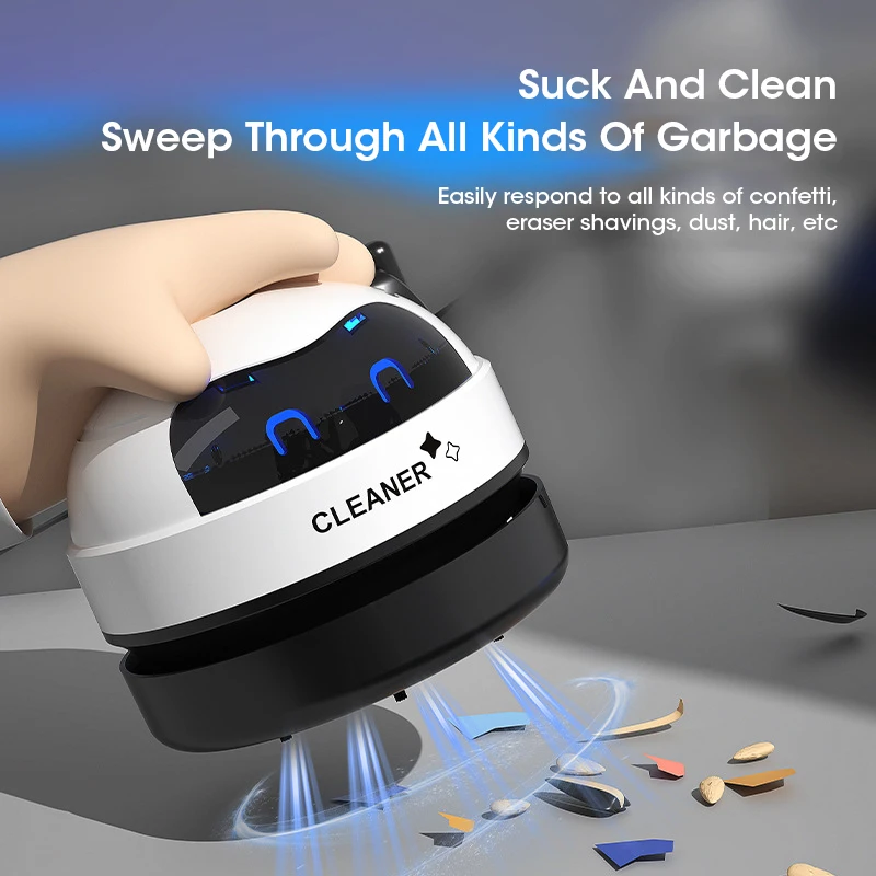 Desktop Purifier Dust Vacuum Handheld Mini Vacuum Cleaner USB Sweeper Home Office Desktop Pencil Shavings Vacuum Cleaner