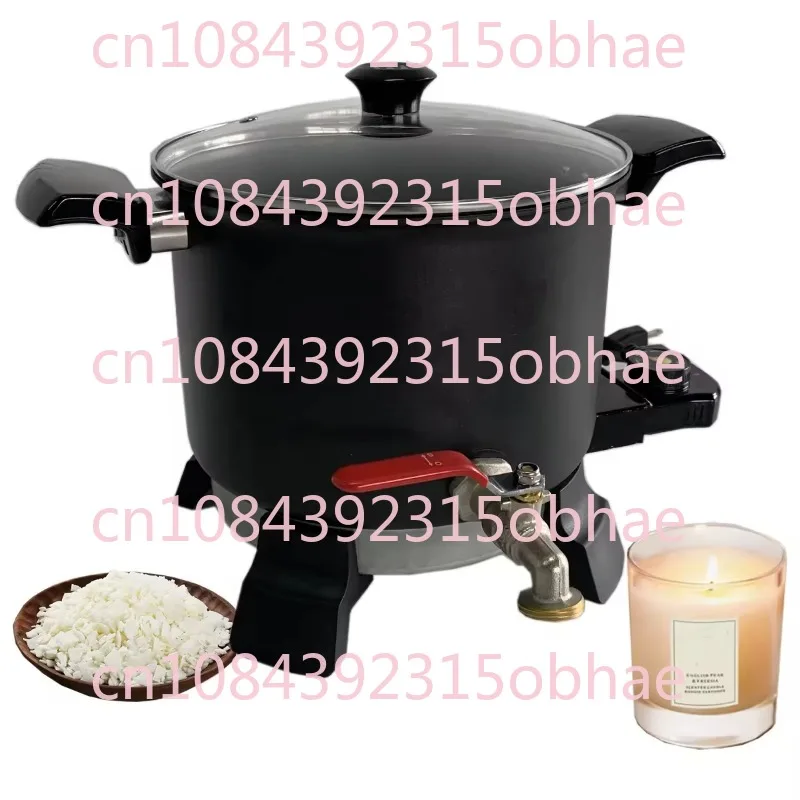 5L Non-Stick Black Candle Wax Melter  Making Equipment