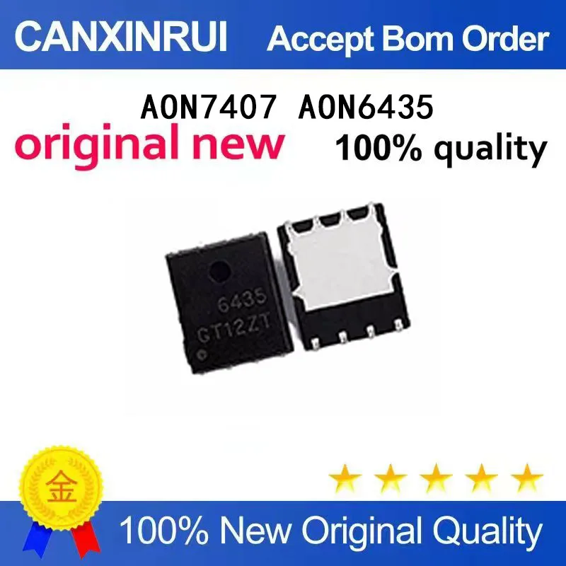 (5 Pieces) Brand new original AON7407 7407 AON6435 6435 DFN spot chip IC