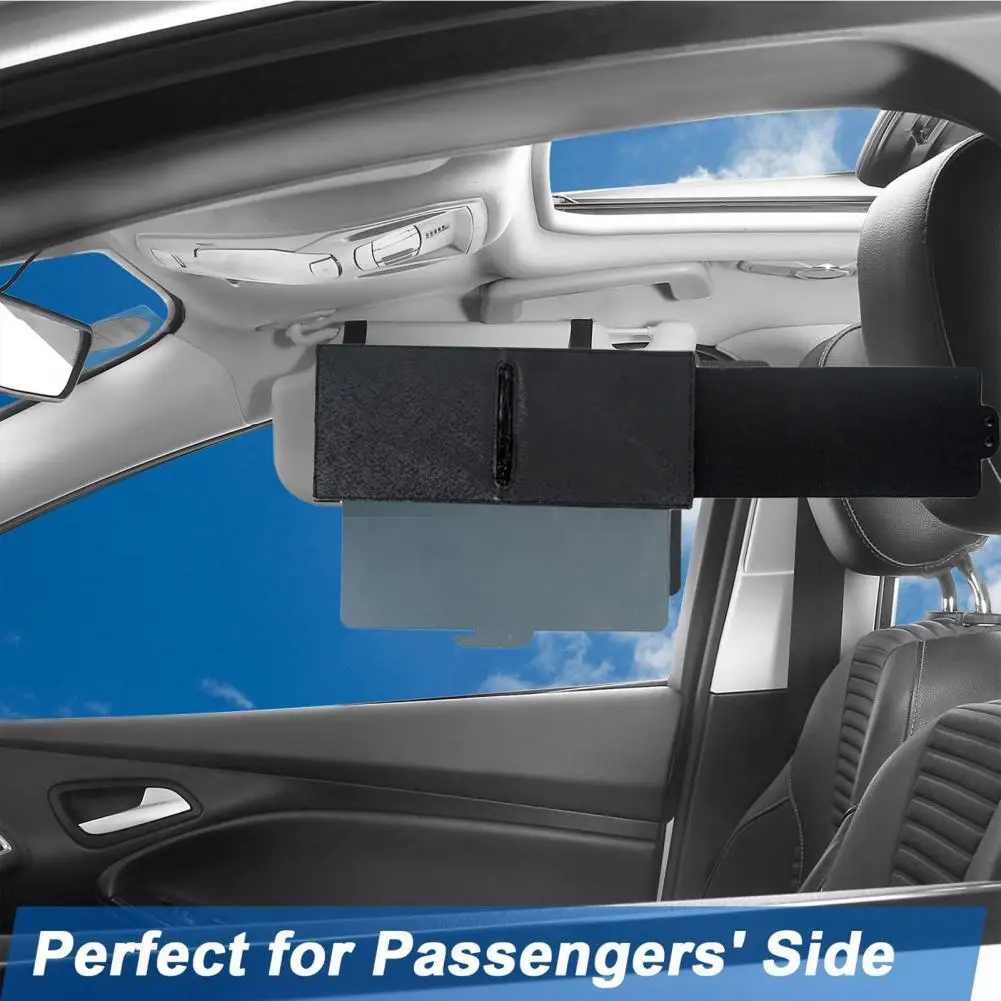 

Eye Strain Reducing Car Visor Enhanced Car Visor Extender Polarized Anti-glare Windshield Sun Cover with Adjustable for Vehicle