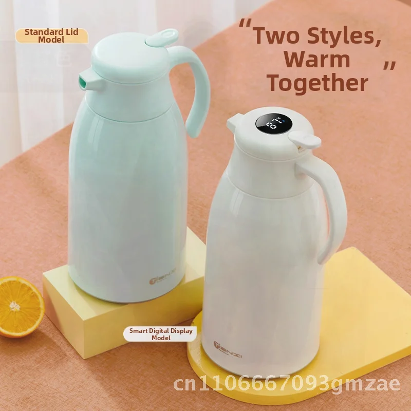 

Умный термочайник большой емкости с дисплеем температуры Стеклянный изолированный горшок в скандинавском стиле в европейском стиле доступен в