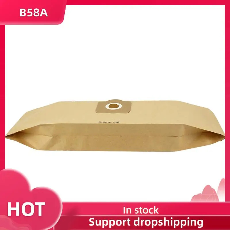 

B58A 6.959-130.0 Filter Bag Forkarcher WD3 Premium/WD 3.300 M/WD 3.200/WD3.500/MV3 Vacuum Cleaner Accessories Spare Parts