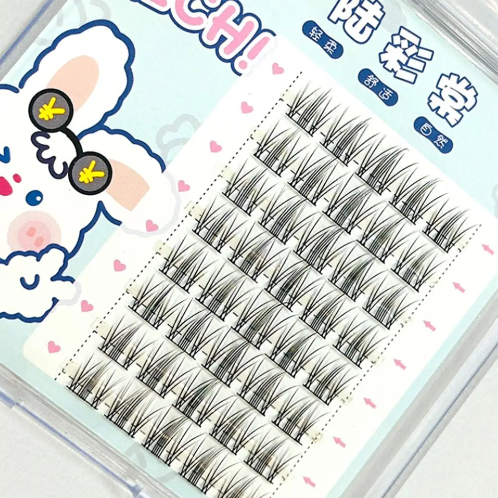 Individual Lashes Extension Little Devil False Eyelashes Cluster Lashes Thick Curl Fairy False Eyelashes Naturally Self-Adhesive